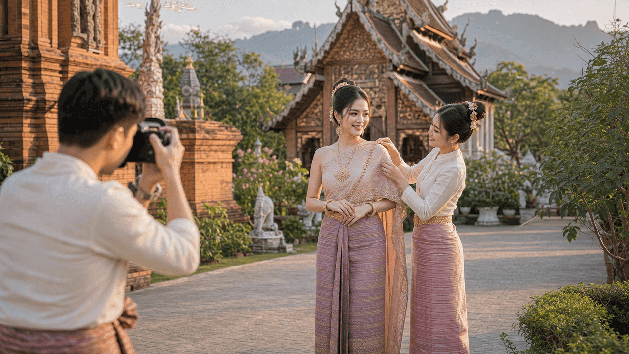 ถ่ายรูปเชียงใหม่ชุดเหนือ 2026: พิกัดสวยและชุดที่ควรใส่