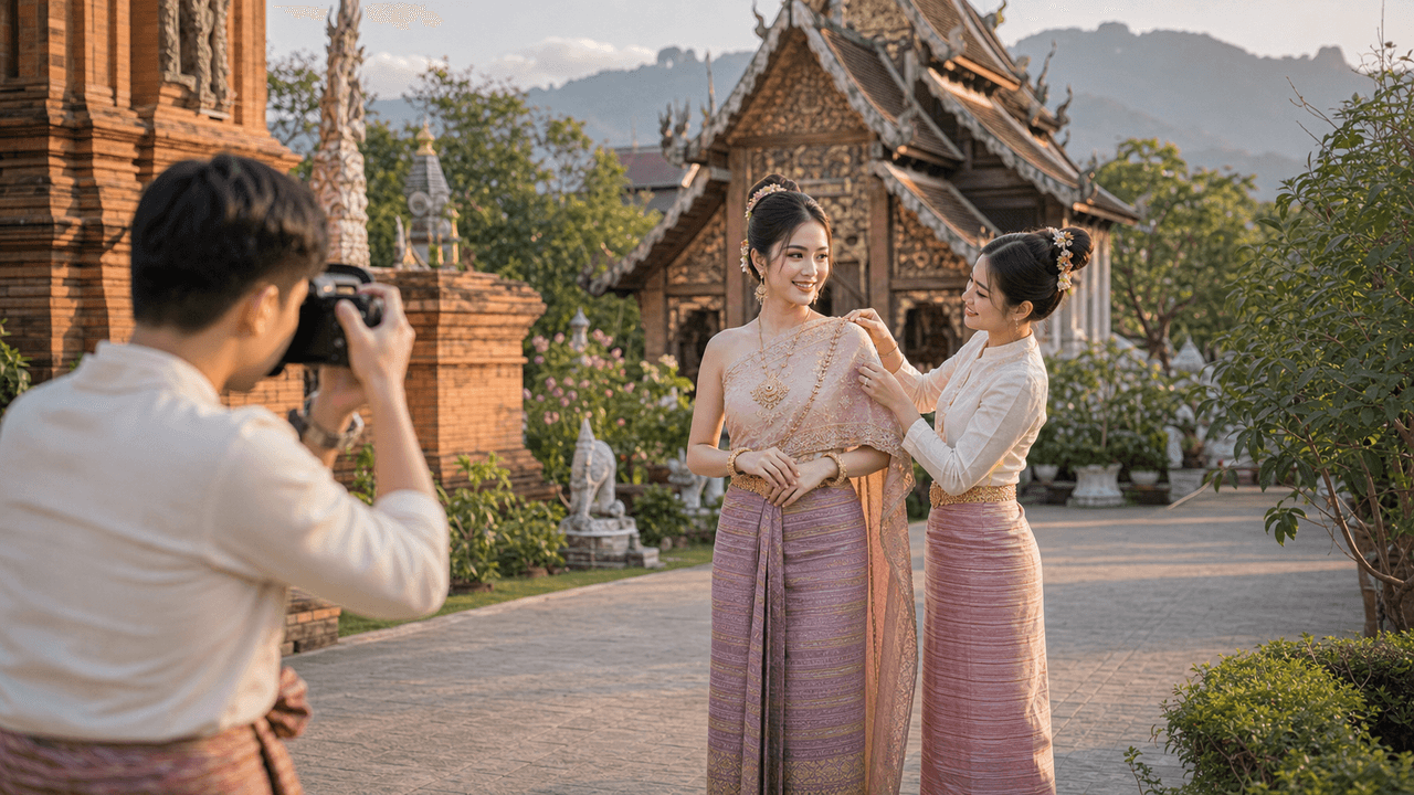 ถ่ายรูปเชียงใหม่ชุดเหนือ 2026: พิกัดสวยและชุดที่ควรใส่