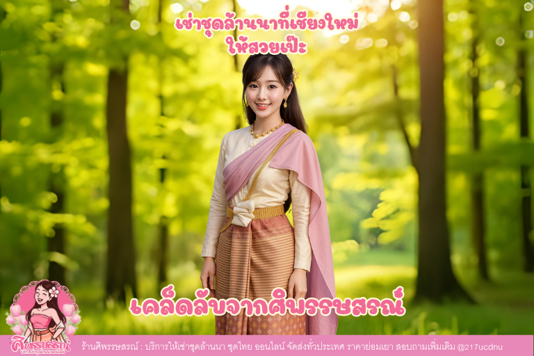 เช่าชุดล้านนาเชียงใหม่ให้สวยเป๊ะ: เคล็ดลับจากศิพรรษสรณ์
